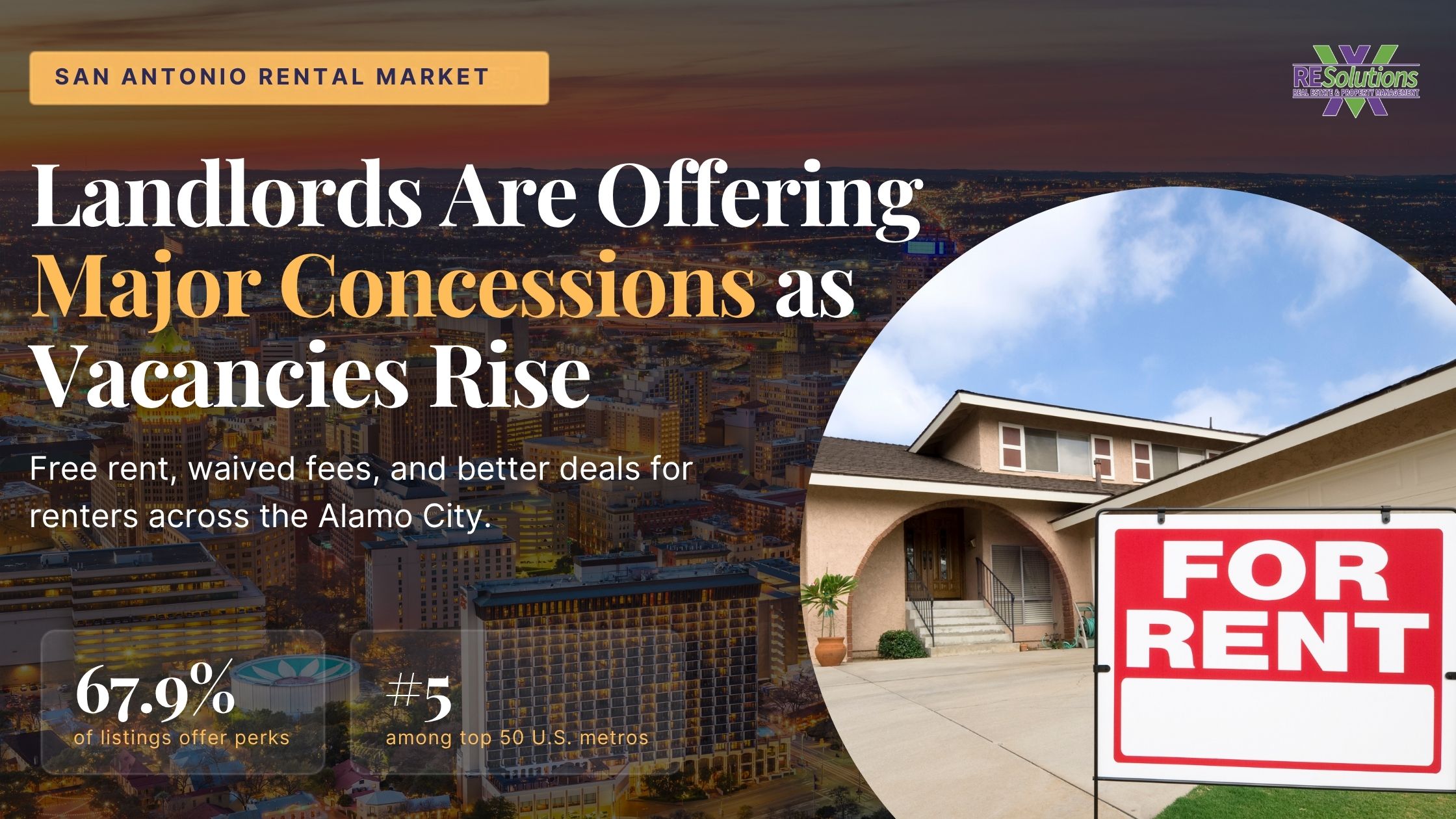 San Antonio Rental Concessions Surge as Vacancies Rise